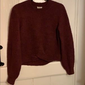 Joie cropped Nubby sweater